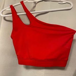 Garage half shoulder top